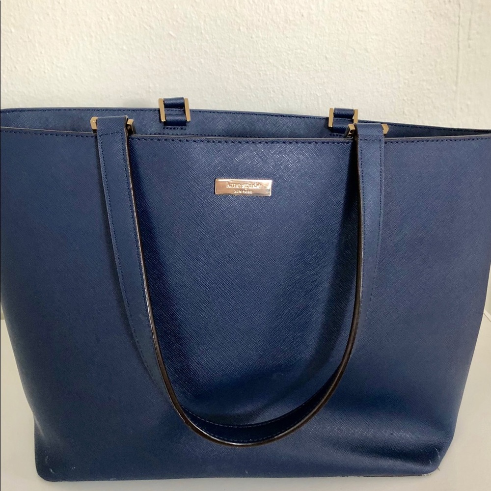 Blue Kate Spade Tote Bag